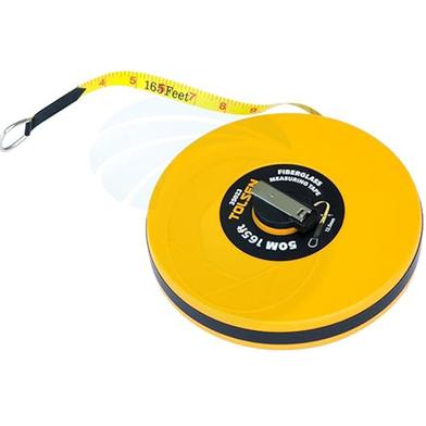Tolsen onstriction Imperial Metric Fiberglass 50 M 165 FT Measuring Tape Reel - Model : 35023 Slide 2