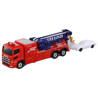 Tomica Long No. 132 -04 Towing Machine Truck image