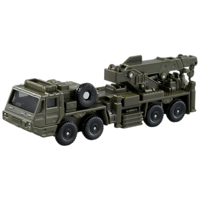 Tomica Long No. 141 Jsdf Heavy Wheeled Recovery Vehicle image