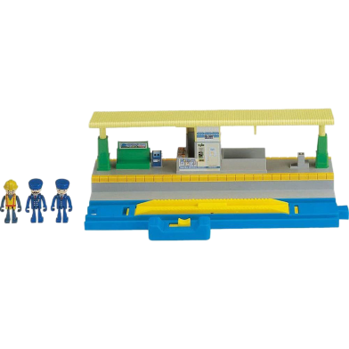 Tomica Plarail J- 28 Station Set W/Figures image