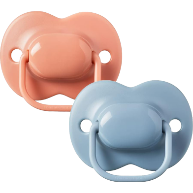Tommee Tippee Fun Friends Orthodontic Steriliser Soothers 6-18 Months (Pacifier) Set of 2 image