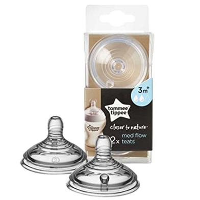 Tommee Tippee Nipple 2 Pcs Set 03M image