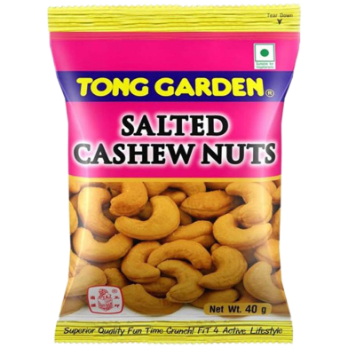 Tong Garden Salted Cashew Nuts - 40gm image