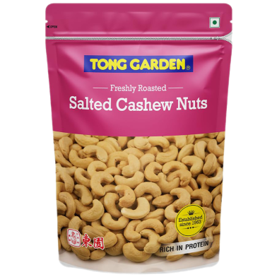 Tong Garden Salted Cashew Nuts - Pouch 400gm image