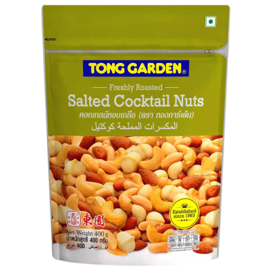 Tong Garden Salted Cocktail Nuts Pouch - 400gm image