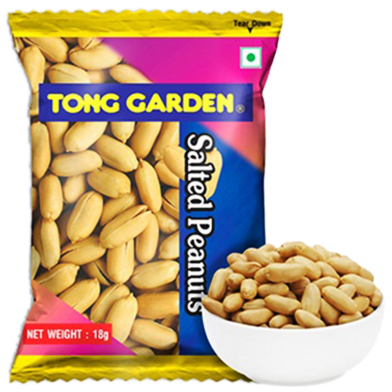 Tong Garden Salted Peanuts - 18gm image