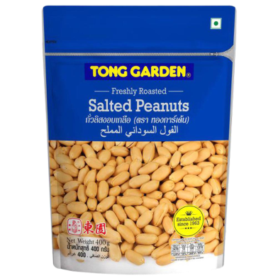 Tong Garden Salted Peanuts Pouch - 400gm image