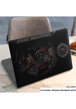 DDecorator Tony Stark Industries Laptop Sticker image