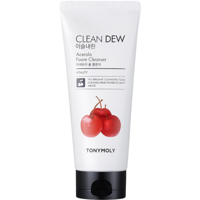 Tonymoly Clean Dew Acerola Vitality Foam Cleanser - 180ml image