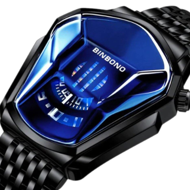 Top Brand Luxury Business Class High Quality New Collection Binbond Men Watch-black image