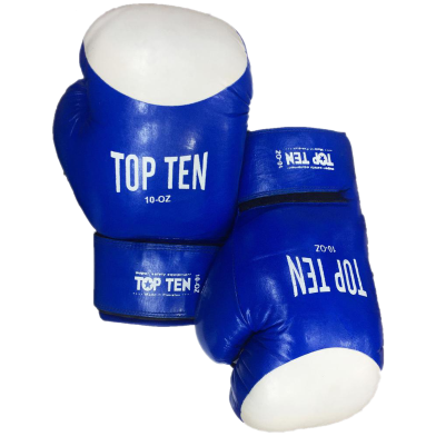 Top Ten Boxing Gloves Blue Size 10oz image