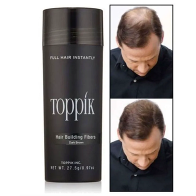 Toppik Hair Building Fibers Dark Brown - 27.5g gm - 526277877 Slide 2
