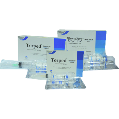 Torped 1 gm/10 ml IM/IV Injection 1 mg Vial image