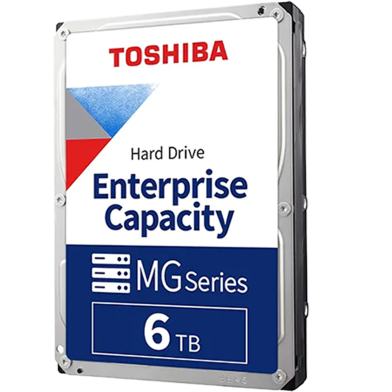 Toshiba MG10ADA600E Enterprise HDD 6TB 3.5 Inch SATA 6Gbit/s 7200 RPM image