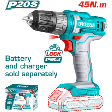 Total TDLI200515 Lithium-Ion Cordless Drill (20V) image