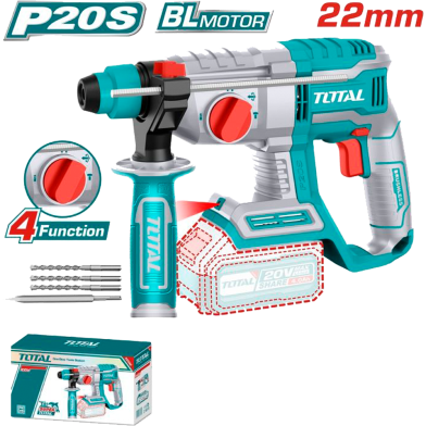 Total TOSLI240208 Cordless Rotary Hammer (20V) image