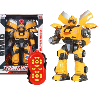 Tower Thunder Super Transformer Robot Yellow image