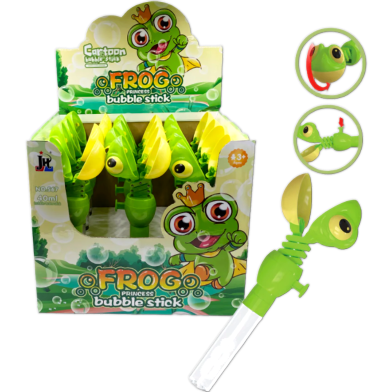 Toybliss Frog Bubble Stick (567), Ages 3 Plus image