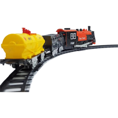 Train and Toy Train Classical Express Train Track Set Toy (smoke_train_b46_random) image