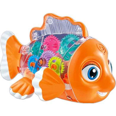 Transparent Gear Fish 1Pcs image