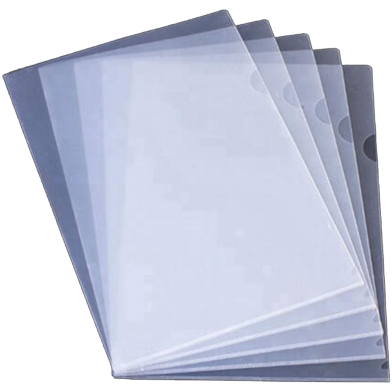 Transparent Jacket Clear Folder A4 File 10 Pcs image