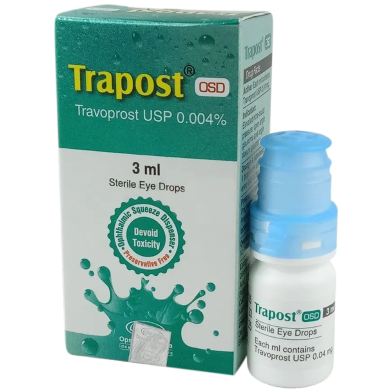 Trapost 0.004 Percent Ophthalmic Solution 3ml Drop image