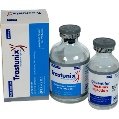 Trastunix 440 mg/20 ml IV Infusion 440 mg vial image