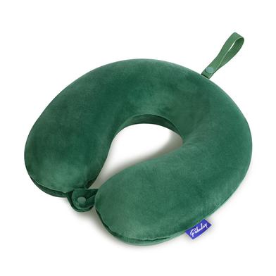 Travel Print Neck Pillow- Glade Green image