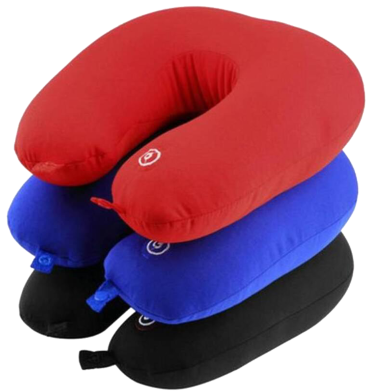 Travel pillow vibrating Neck Massage Cushion Pillow - Multi color image