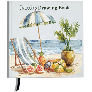 Travelers Drawing Book Big 50 Sheet 1Pcs image