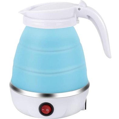 Travelling Folding Kettle Electric Silicone Foldable Water Kettles Compression image