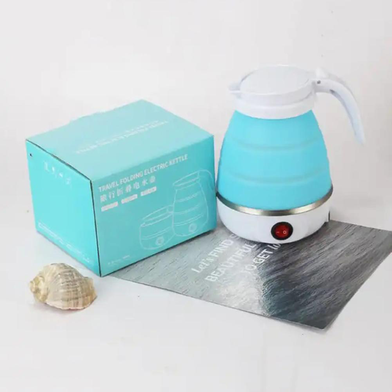 Travelling Folding Kettle Electric Silicone Foldable Water Kettles Compression Slide 5