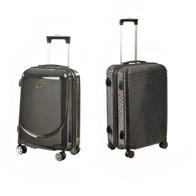 Travello (20 Inch And 24 Inch) Black Exp Zipper image