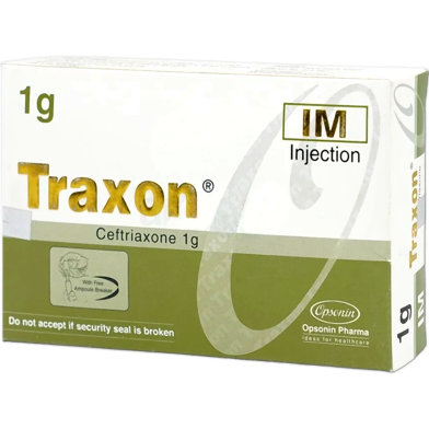 Traxon 1 gm/vial IV Injection 1 gm vial image