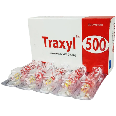 Traxyl 500 mg/5 ml Im/Iv Injection 5 Ampoule image