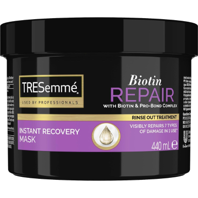 Tresemme Biotin Repair Instant Recovery Hair Mask With Biotin and Pro-Bond Complex 440 ml -8720181238079 image
