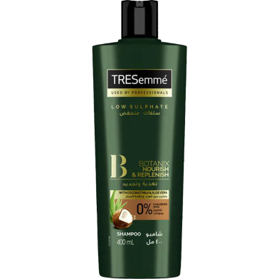 Tresemme Botanique Coconut Oil and Aloe Vera Shampoo 400 ml -8710522323243 image