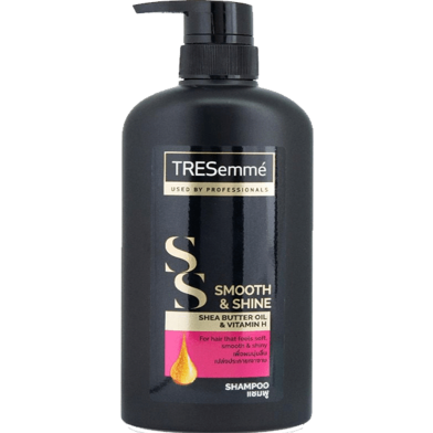 Tresemme Smooth and Shine Shea Butter Oil and Vitamin H Shampoo - 450 ml image