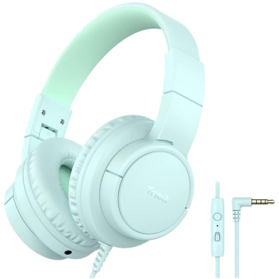 Tribit Starlet 01 Kids Headphones Wired with Microphone-Green image