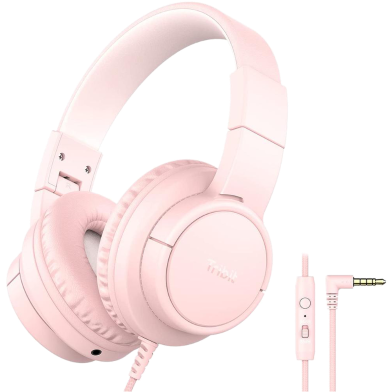 Tribit Starlet 01 Kids Headphones Wired With Microphone - Pink image
