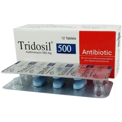 Tridosil 500 mg Tablet 3's Strip image