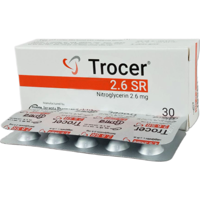 Trocer 2.6 mg Tablet 10's Strip image