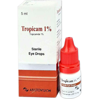 Tropicamide 1 Percent Ophthalmic Solution 5 ml drop image