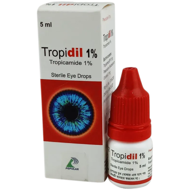 Tropidil 1 Percent Ophthalmic Solution 5 ml Drop image