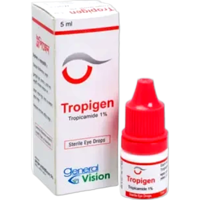 Tropigen 1 Percent Ophthalmic Solution 5 ml drop image
