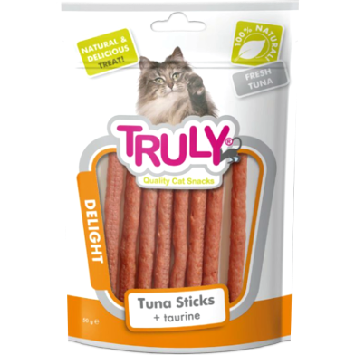 Truly Delight Tuna Sticks with Taurine Cat Treat 50gm image