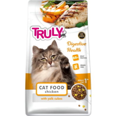 Truly Grain Free Super Premium Dry Cat Food Digestive Health Chicken 8KG image