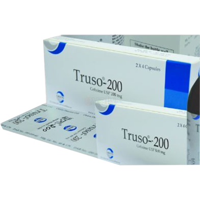 Truso 200 mg Capsule 10's Strip image