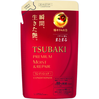 Tsubaki Premium Moist And Repair Conditioner Refill 330ml Red image