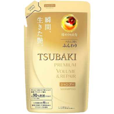 Tsubaki Premium Volume And Repair Shampoo Refill Pack 330ml image